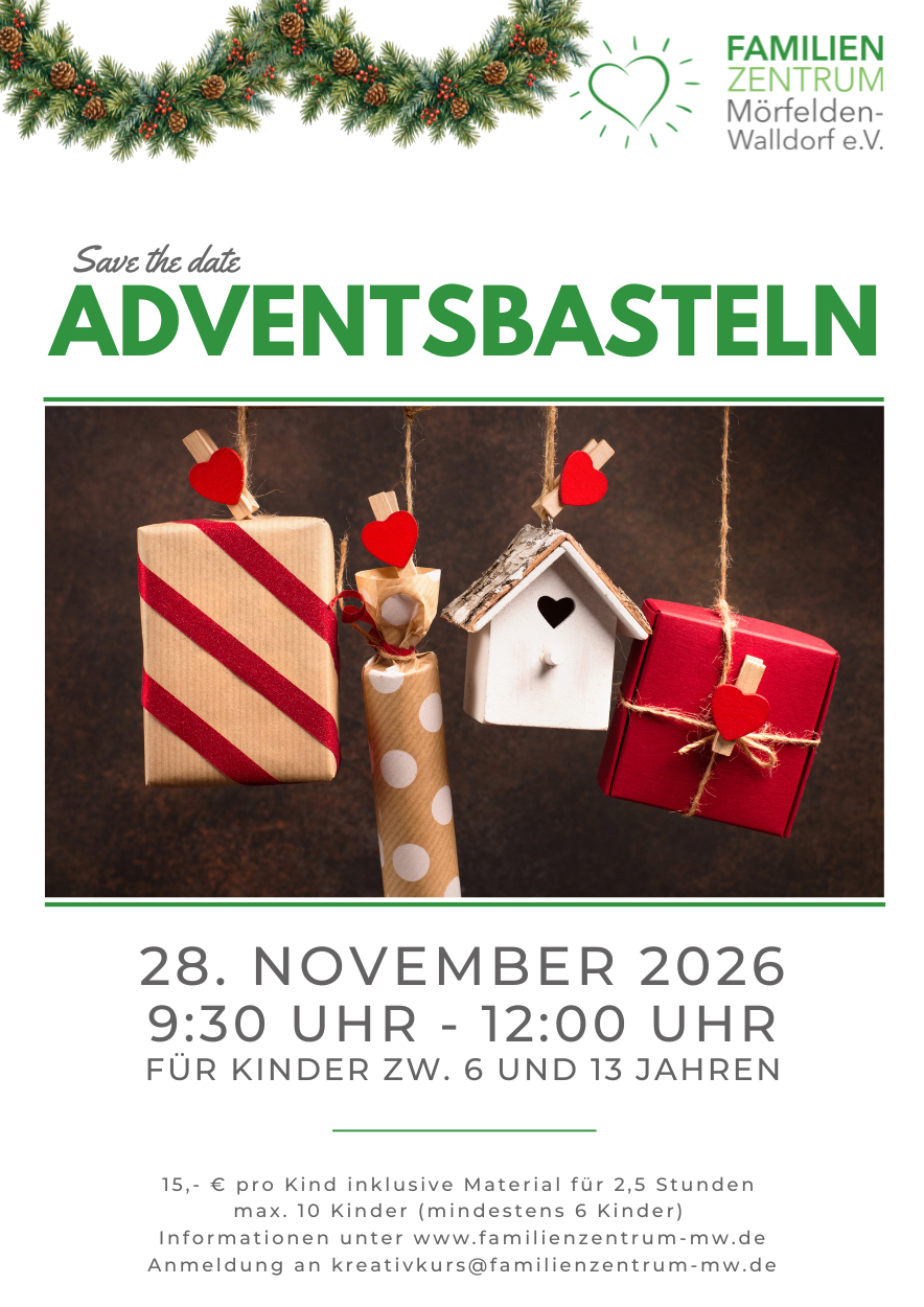 Adventsbasteln 2026